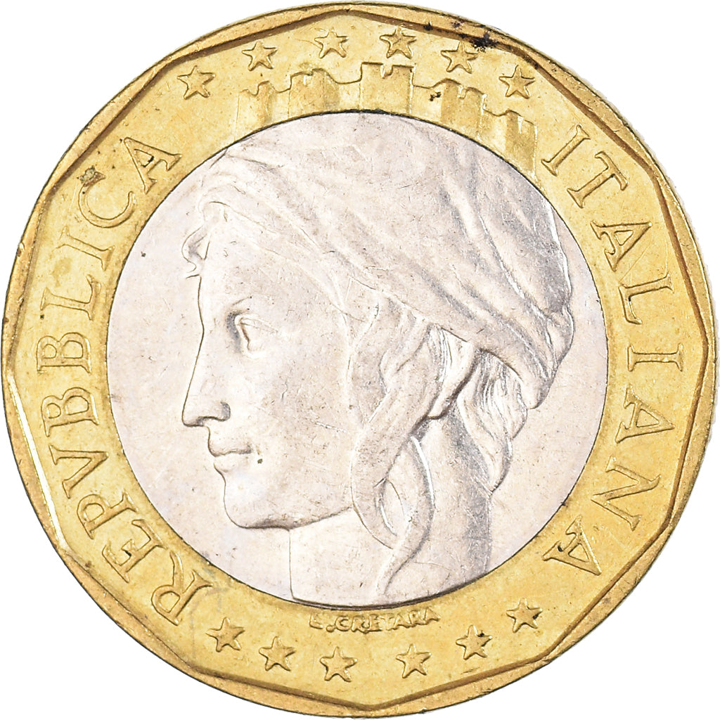 Moneta, Italia, 1000 Lire, 1998