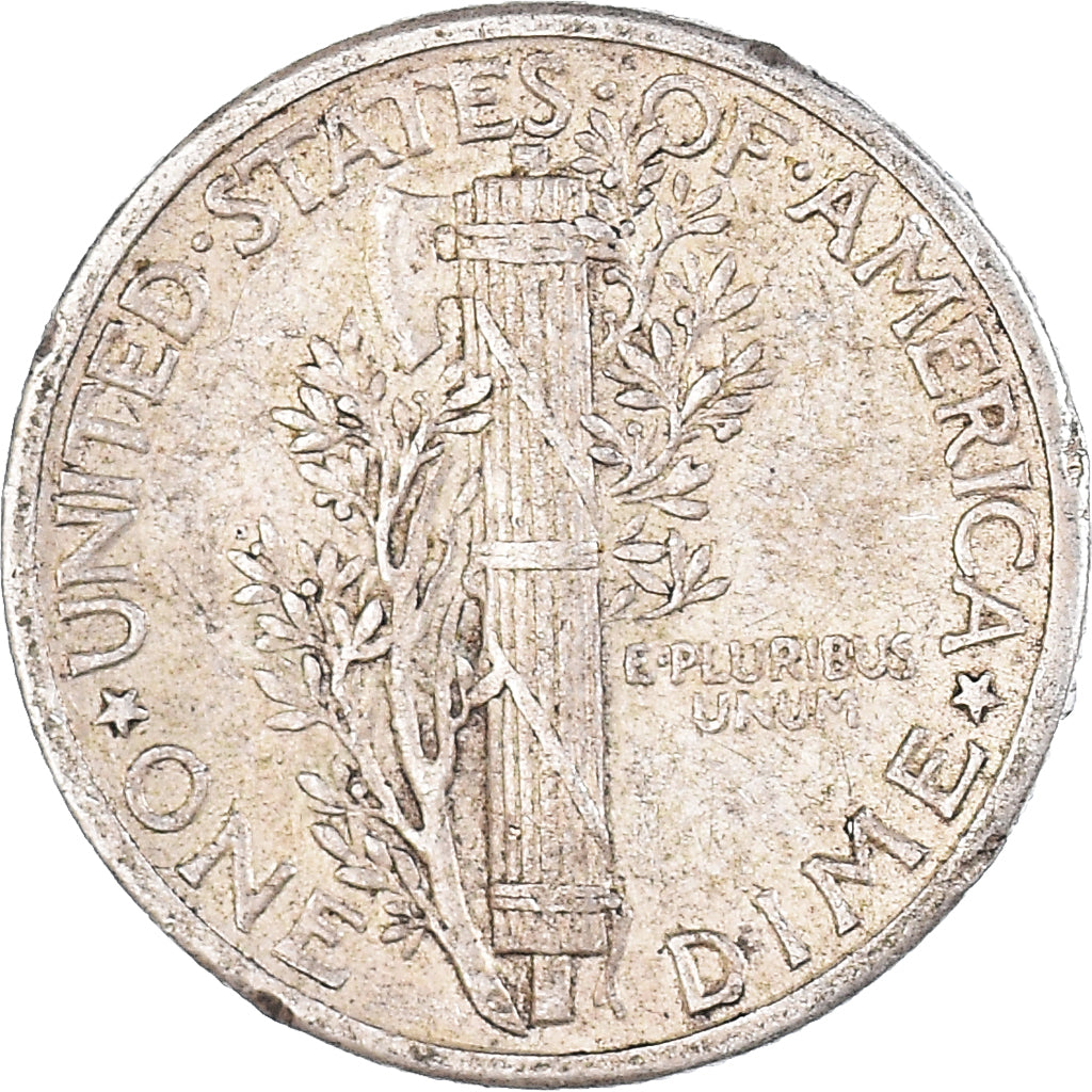 Moneta, USA, Dime, 1943