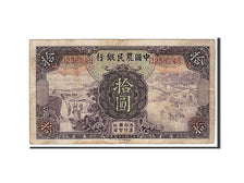 Biljet, China, 10 Yüan, 1935, KM:459a, TTB