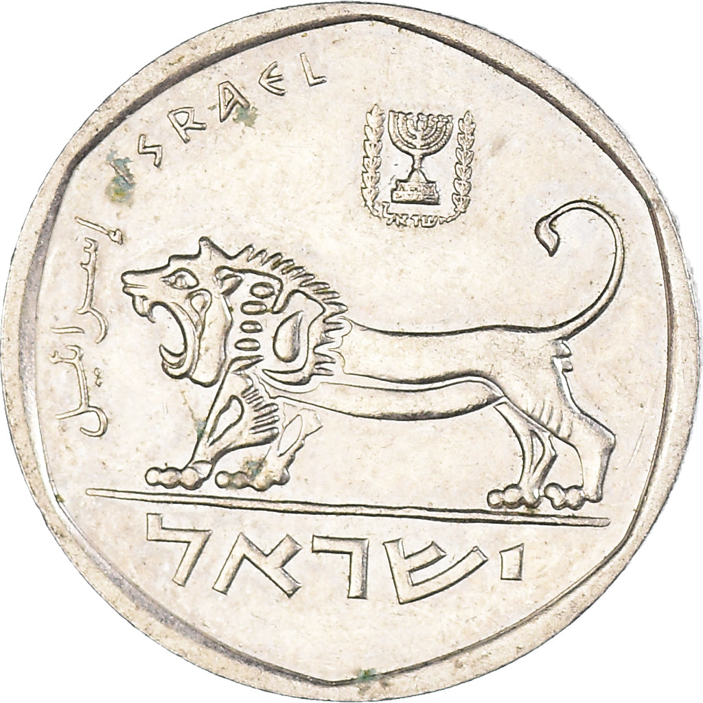 Münze, Israel, 1/2 Sheqel, 1980
