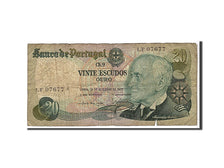 Banconote, Portogallo, 20 Escudos, 1978, MB