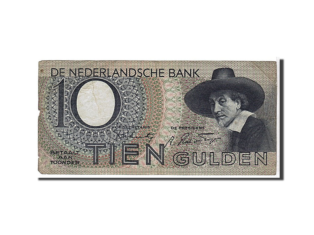 Netherlands, 10 Gulden, 1944, KM #59, EF(40-45), 8CK059470