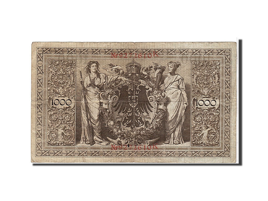 Billet, Allemagne, 1000 Mark, 1910, KM:44b, TTB
