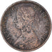Moeda, Grã-Bretanha, Farthing, 1861
