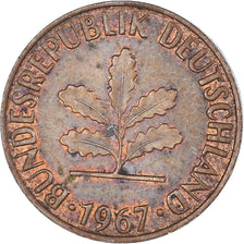 Moeda, Alemanha, 2 Pfennig, 1967