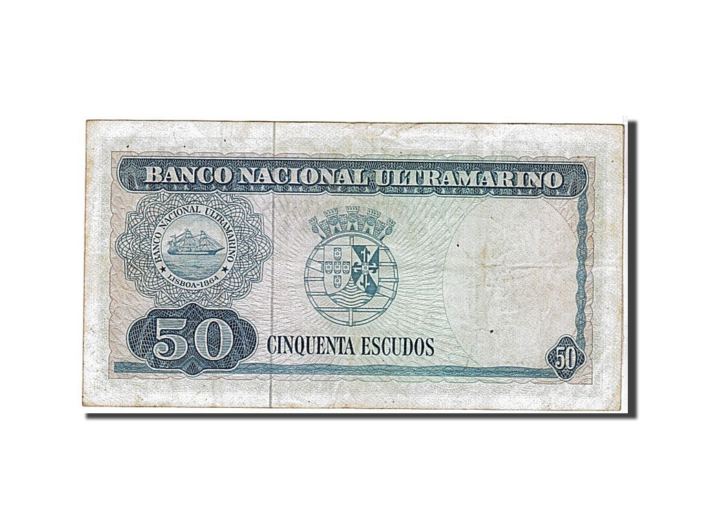 Timor, 50 Escudos, 1967, KM #27a, EF(40-45), 026187