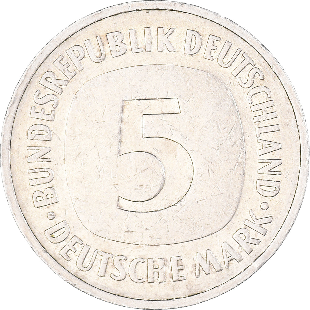 Münze, Deutschland, 5 Mark, 1981