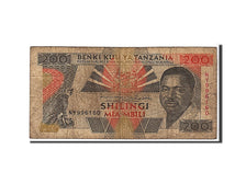 Tanzania, 200 Shilingi, 1993, KM #25b, VF(20-25), NY996160