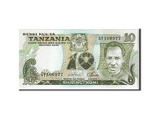 Biljet, Tanzania, 10 Shilingi, 1978, KM:6c, NIEUW