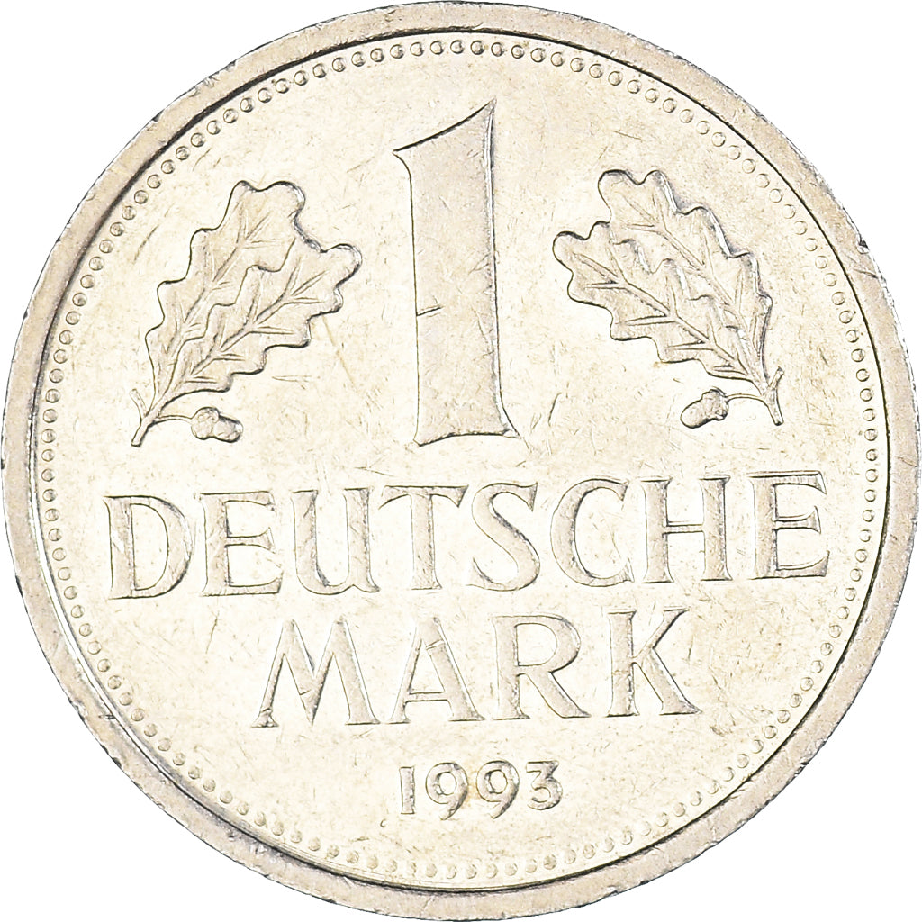 Coin, Germany, Mark, 1993
