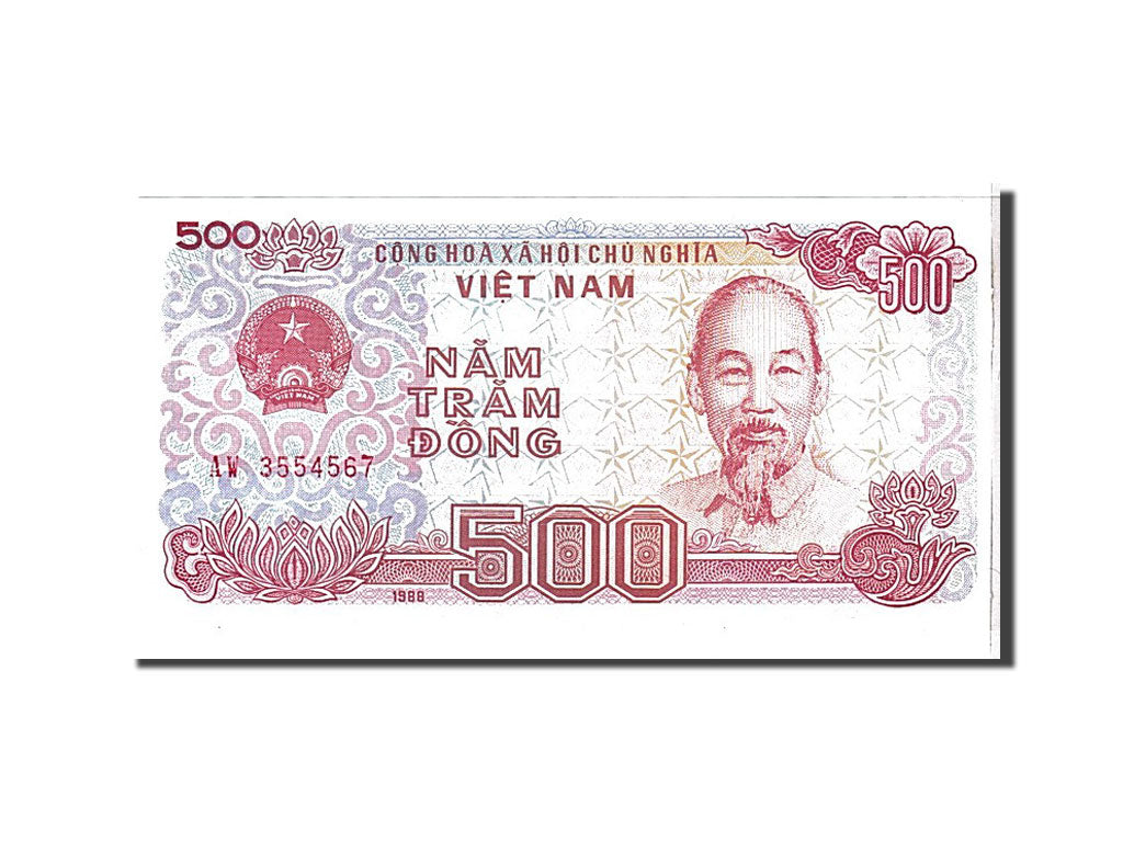 Banknote, Viet Nam, 500 Dông, 1988, KM:101a, UNC(65-70)