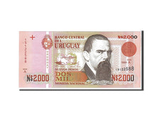 Billet, Uruguay, 2000 Nuevos Pesos, 1989, KM:68a, NEUF