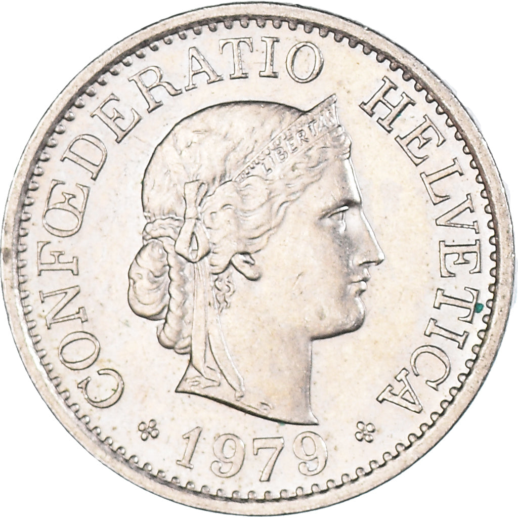 Monnaie, Suisse, 10 Rappen, 1979