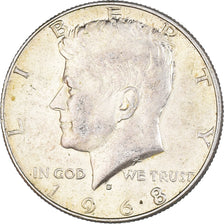 Munten, Verenigde Staten, Half Dollar, 1968