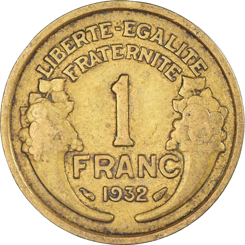 Münze, Frankreich, Franc, 1932