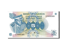 Uganda, 5 Shillings, 1977, KM #5A, UNC(65-70), A25368148