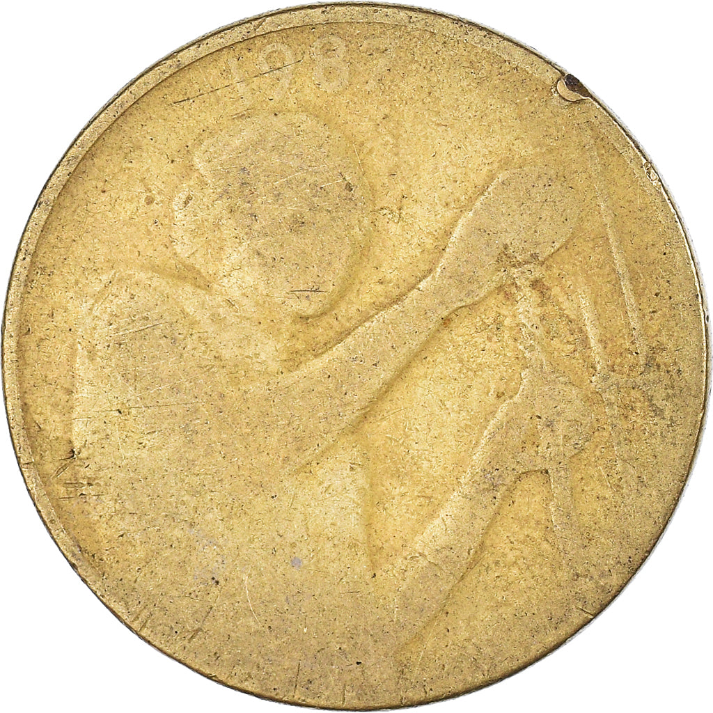 Moneda, Estados del África Occidental, 25 Francs, 1987
