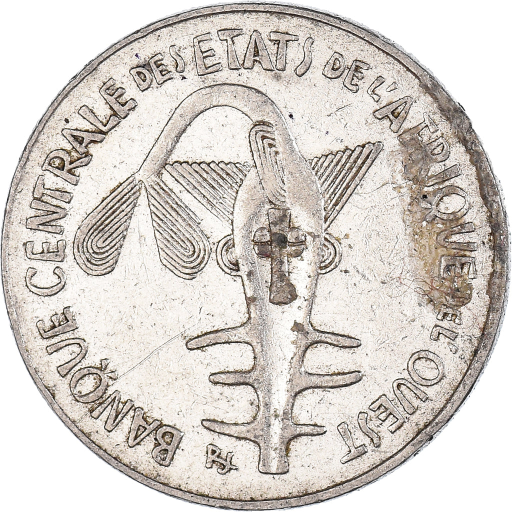 Coin, West African States, 100 Francs, 1990