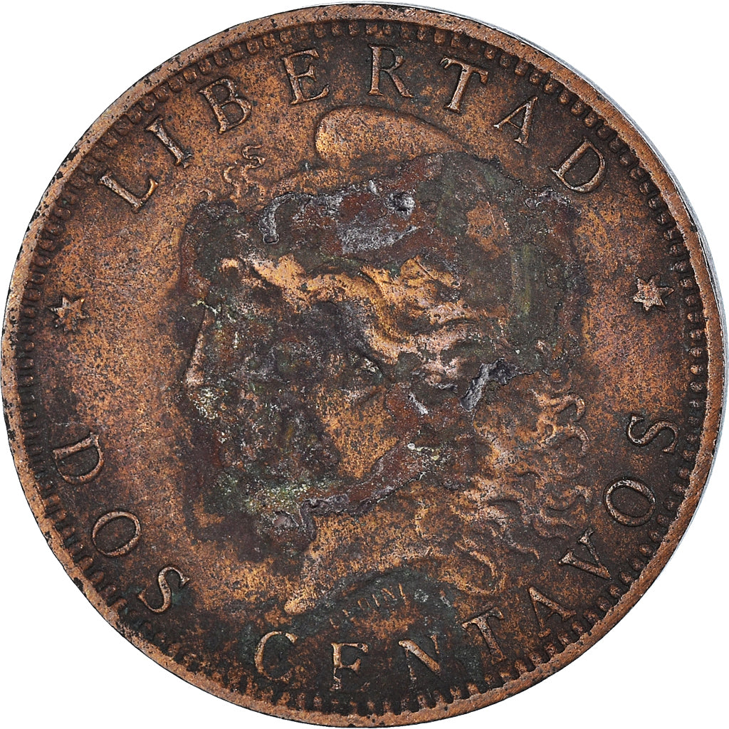 Münze, Argentinien, 2 Centavos, 1896