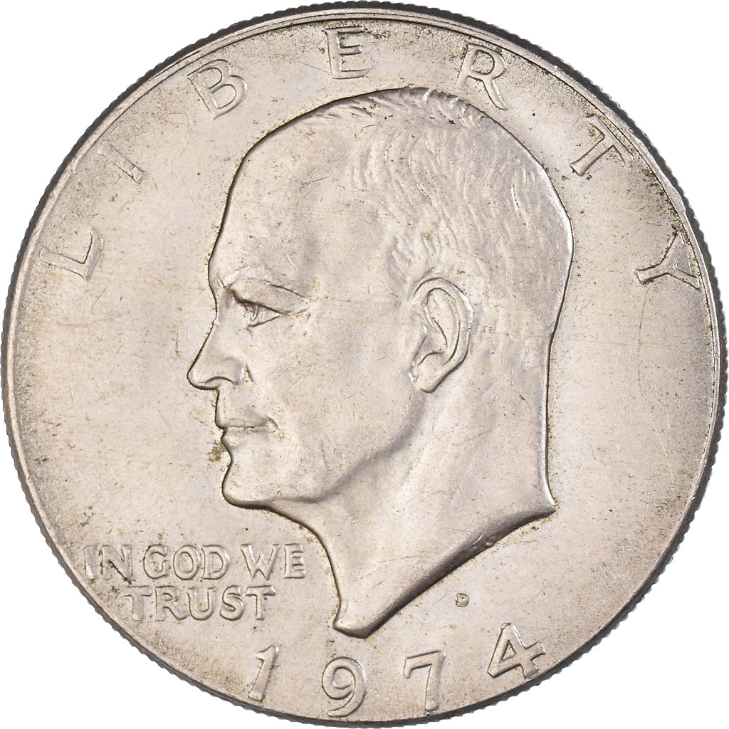 Moneda, Estados Unidos, Dollar, 1974
