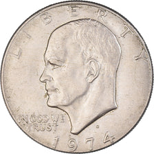 Moneda, Estados Unidos, Dollar, 1974