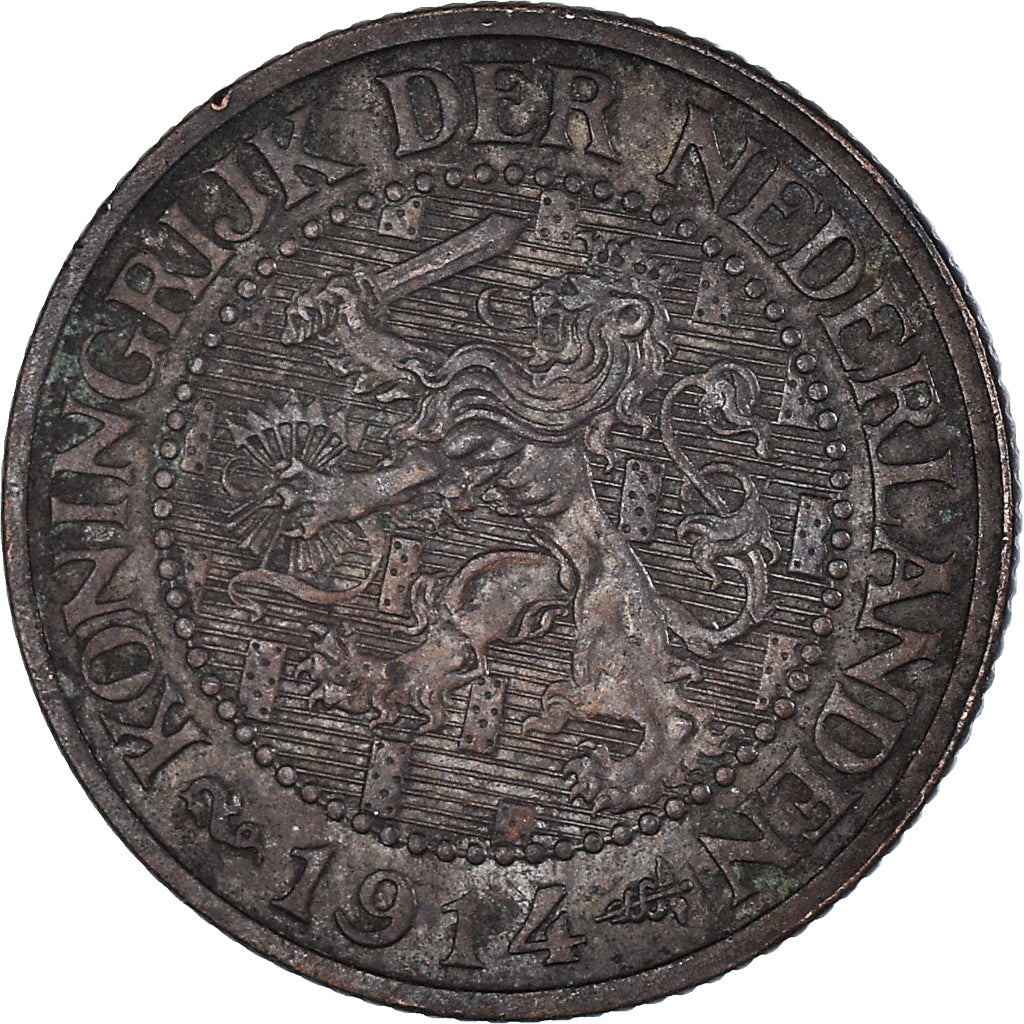Munten, Nederland, 2-1/2 Cent, 1914