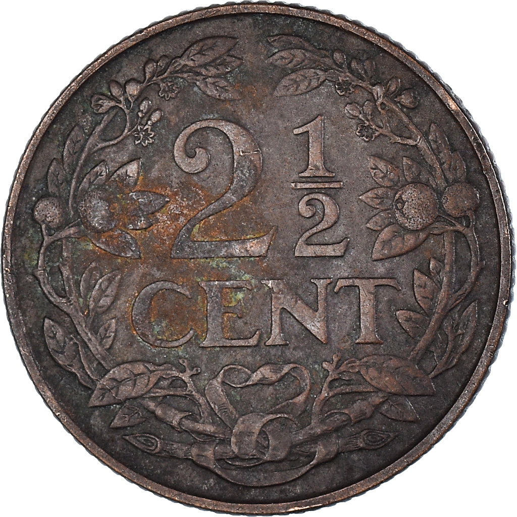 Munten, Nederland, 2-1/2 Cent, 1914