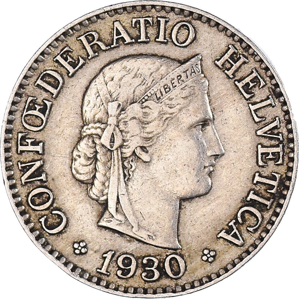 Moneta, Szwajcaria, 10 Rappen, 1930