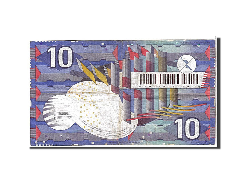 Netherlands, 10 Gulden, 1997, KM #99, EF(40-45), 1033938916