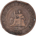 Moneda, INDOCHINA FRANCESA, Cent, 1886