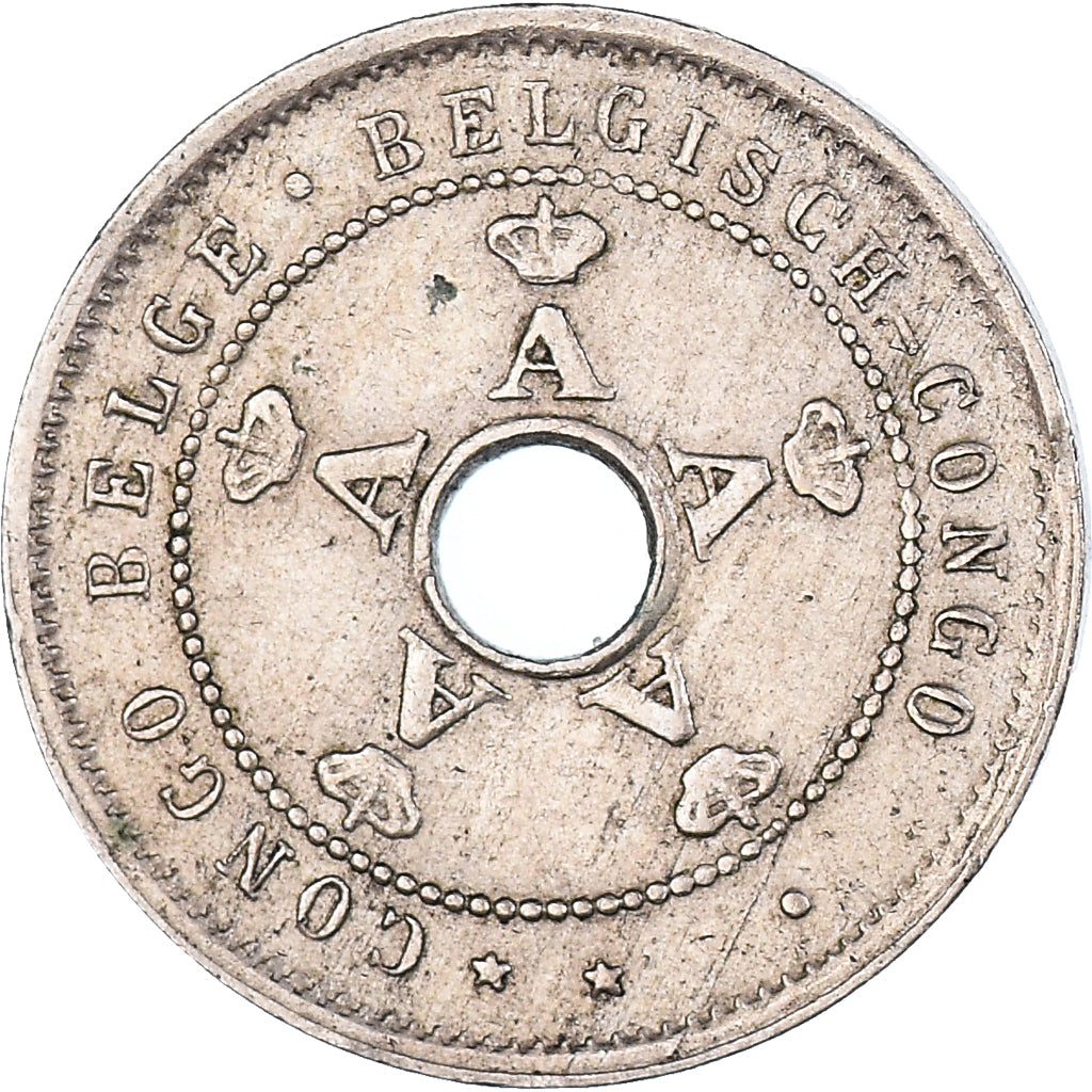 Münze, Belgisch-Kongo, 5 Centimes, 1911