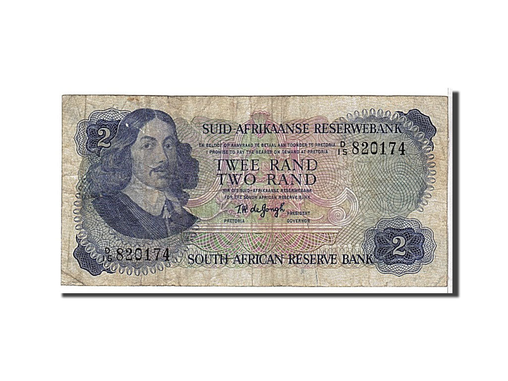 South Africa, 2 Rand, 1978, KM #118a, VF(30-35), D15820174