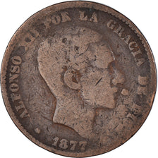 Coin, Spain, 10 Centimos, 1877