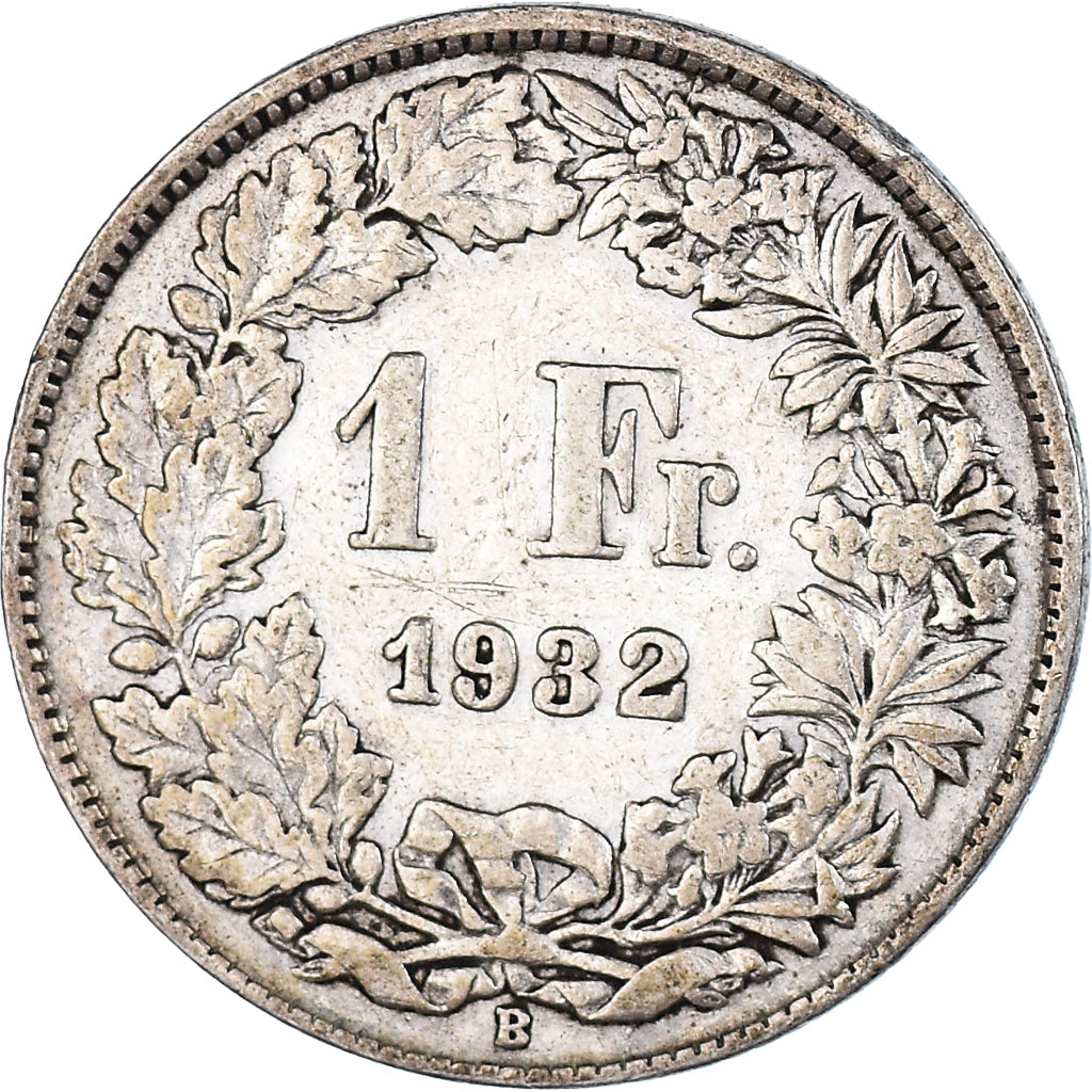 Moneda, Suiza, Franc, 1932