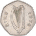 Moneda, REPÚBLICA DE IRLANDA, 50 Pence, 1976