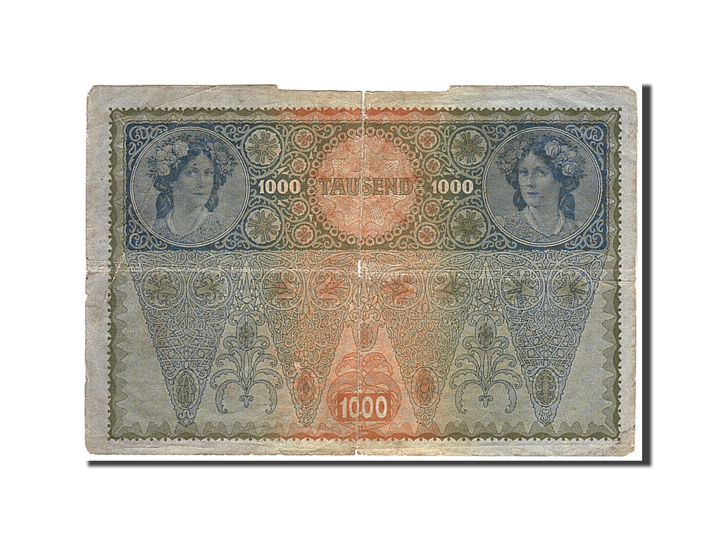 Billet, Autriche, 1000 Kronen, 1902, KM:61, TB