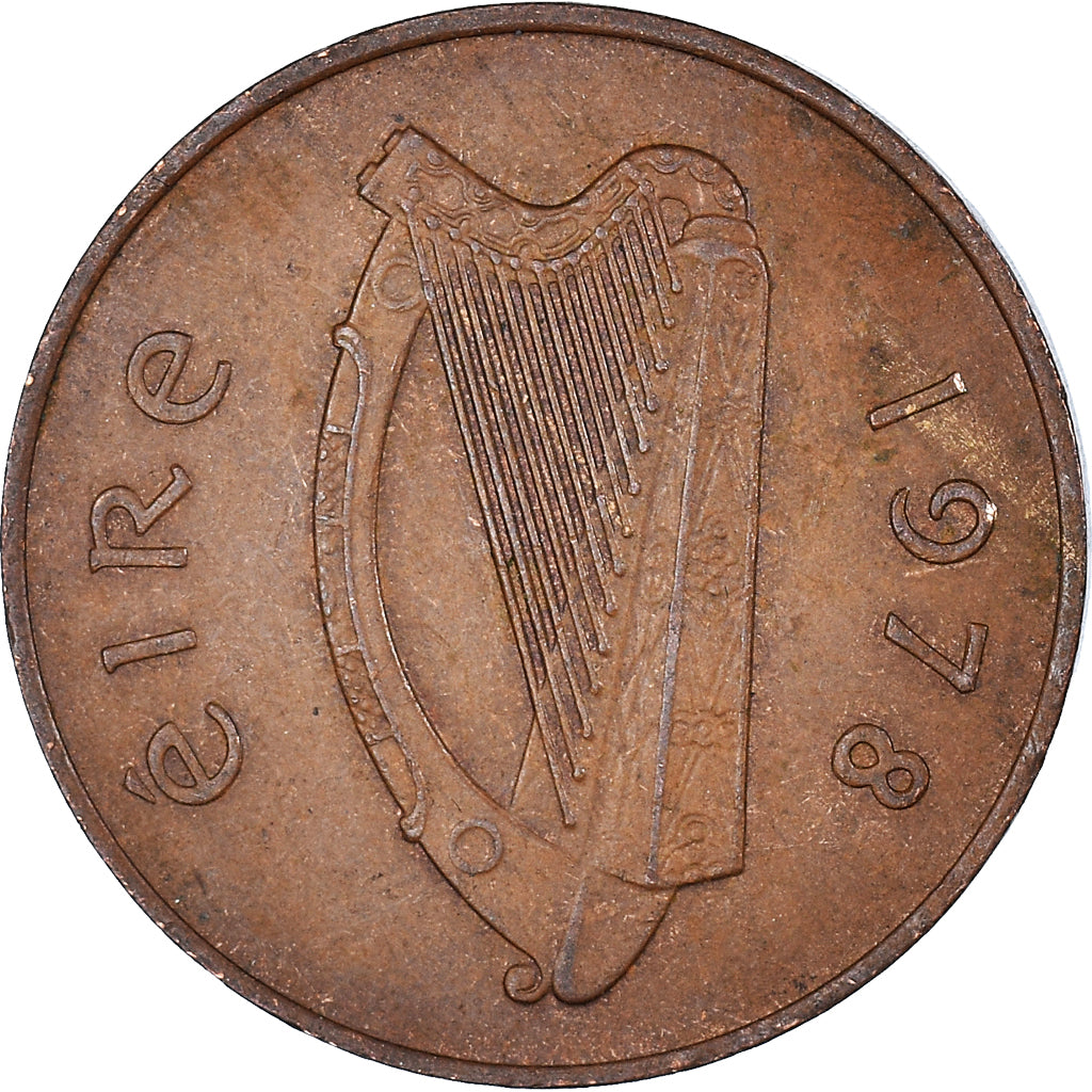 Moneta, REPUBBLICA D’IRLANDA, 2 Pence, 1978