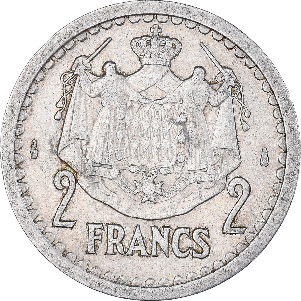 Moneta, Monaco, 2 Francs