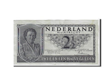 Netherlands, 2 1/2 Gulden, 1949, KM #73, AU(50-53), 1ZH063072