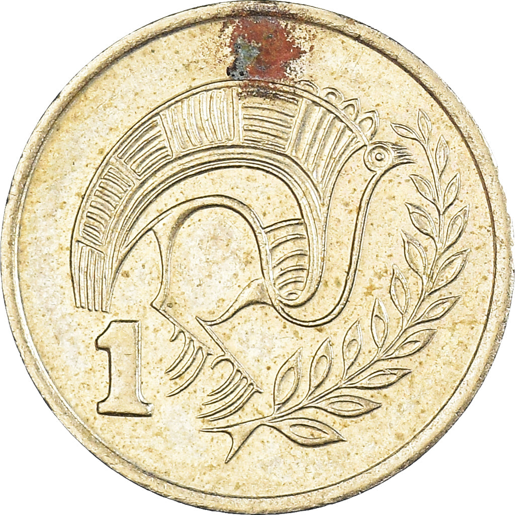 Moeda, Chipre, Cent, 1983