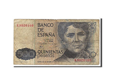 Spain, 500 Pesetas, 1979, KM #157, VF(20-25), K9020160