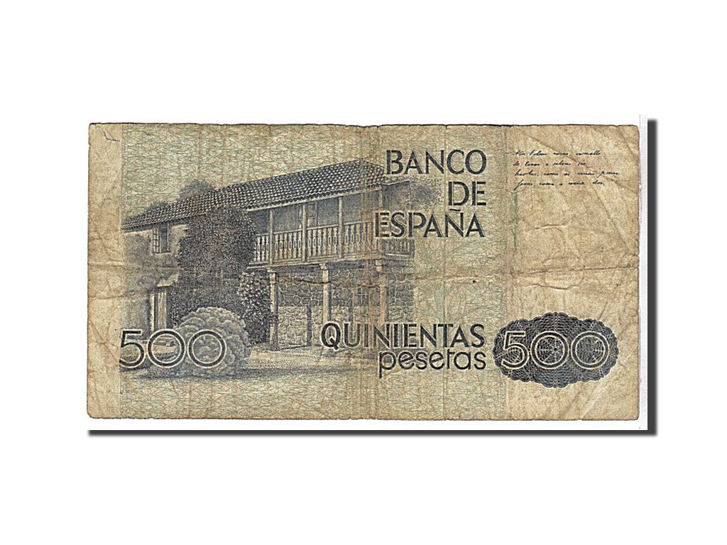 Spain, 500 Pesetas, 1979, KM #157, VF(20-25), K9020160