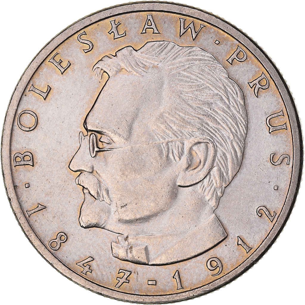Coin, Poland, Boleslaw Prus, 10 Zlotych, 1978, Warsaw, AU(50-53), Copper-nickel