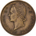 Münze, French West Africa, 25 Francs, 1956, SS+, Aluminum-Bronze, KM:7