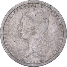Coin, Madagascar, 1 Franc, 1948, Paris, VF(20-25), Aluminum