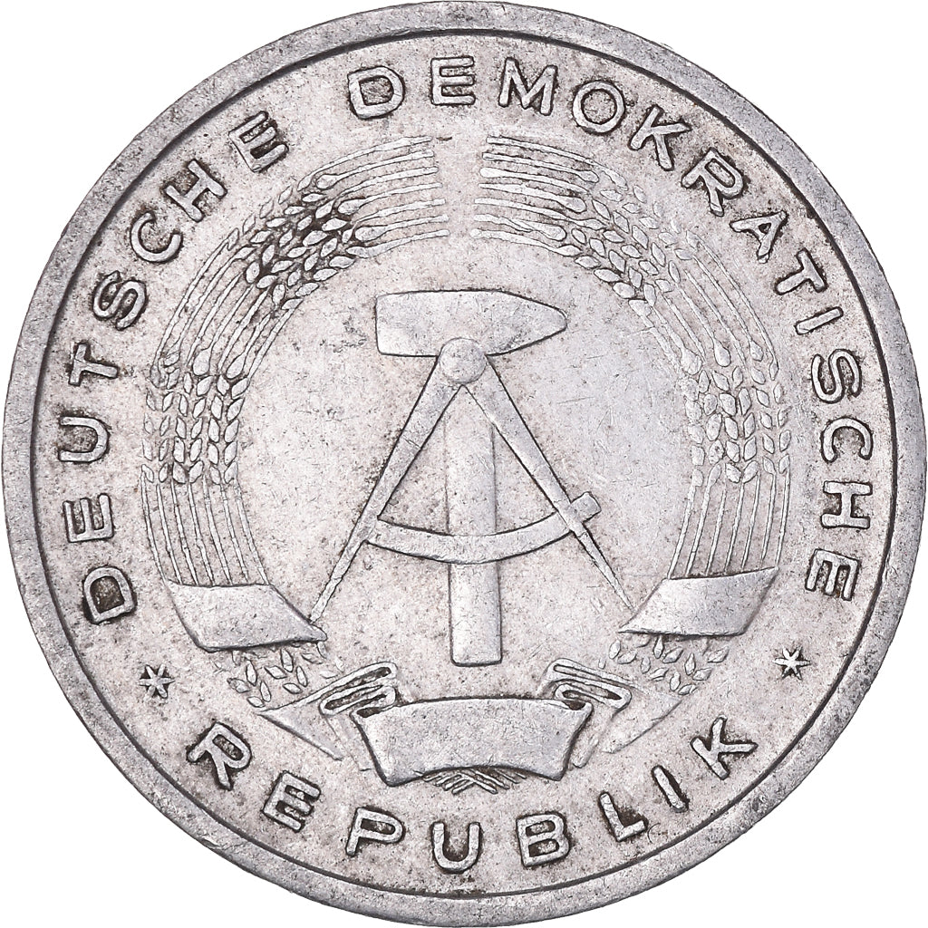 Moeda, ALEMANHA - REPÚBLICA DEMOCRÁTICA, Mark, 1956, Berlin, AU(50-53)