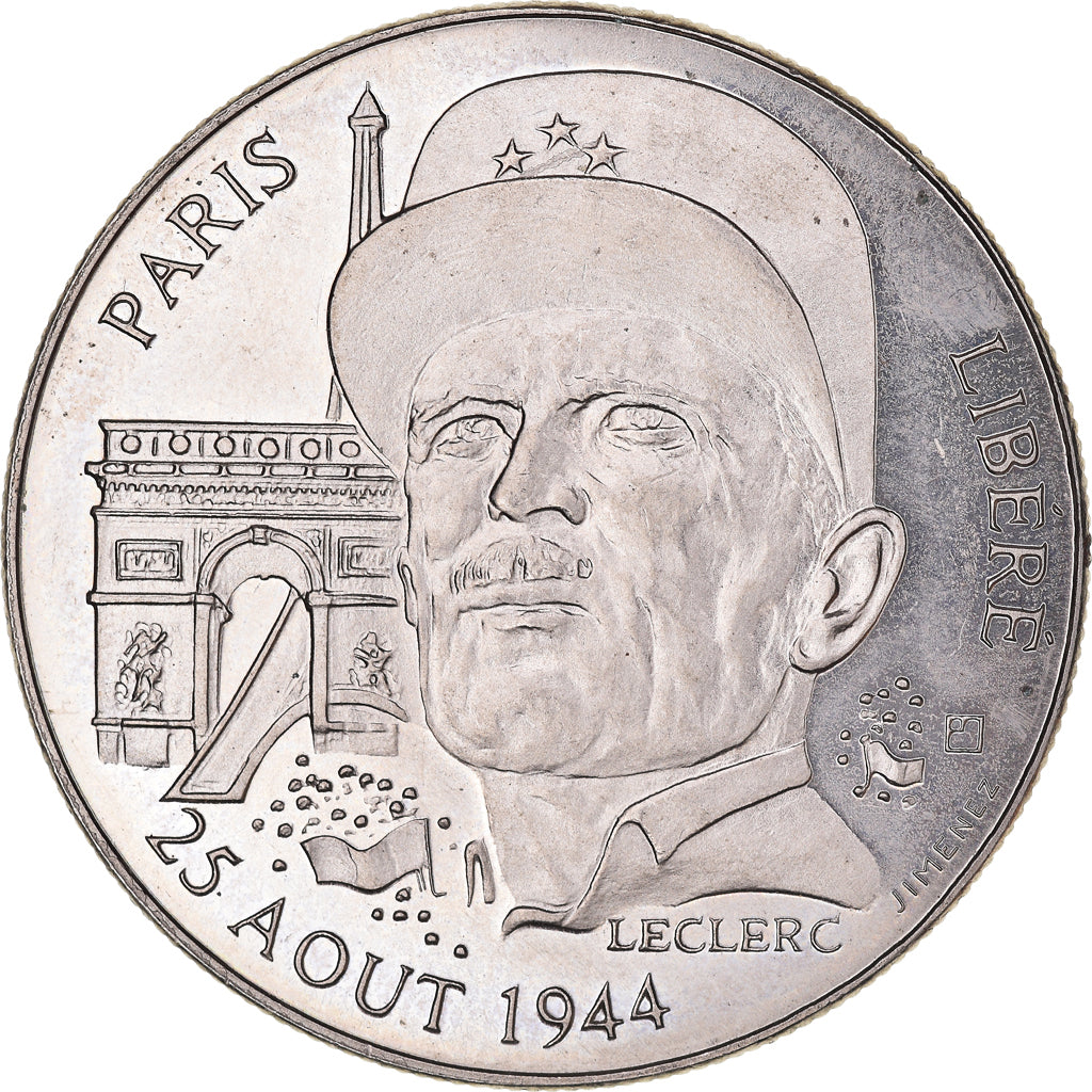 Francia, medaglia, GENERAL LECLERC, Seconde Guerre Mondiale, Paris Libéré, 25