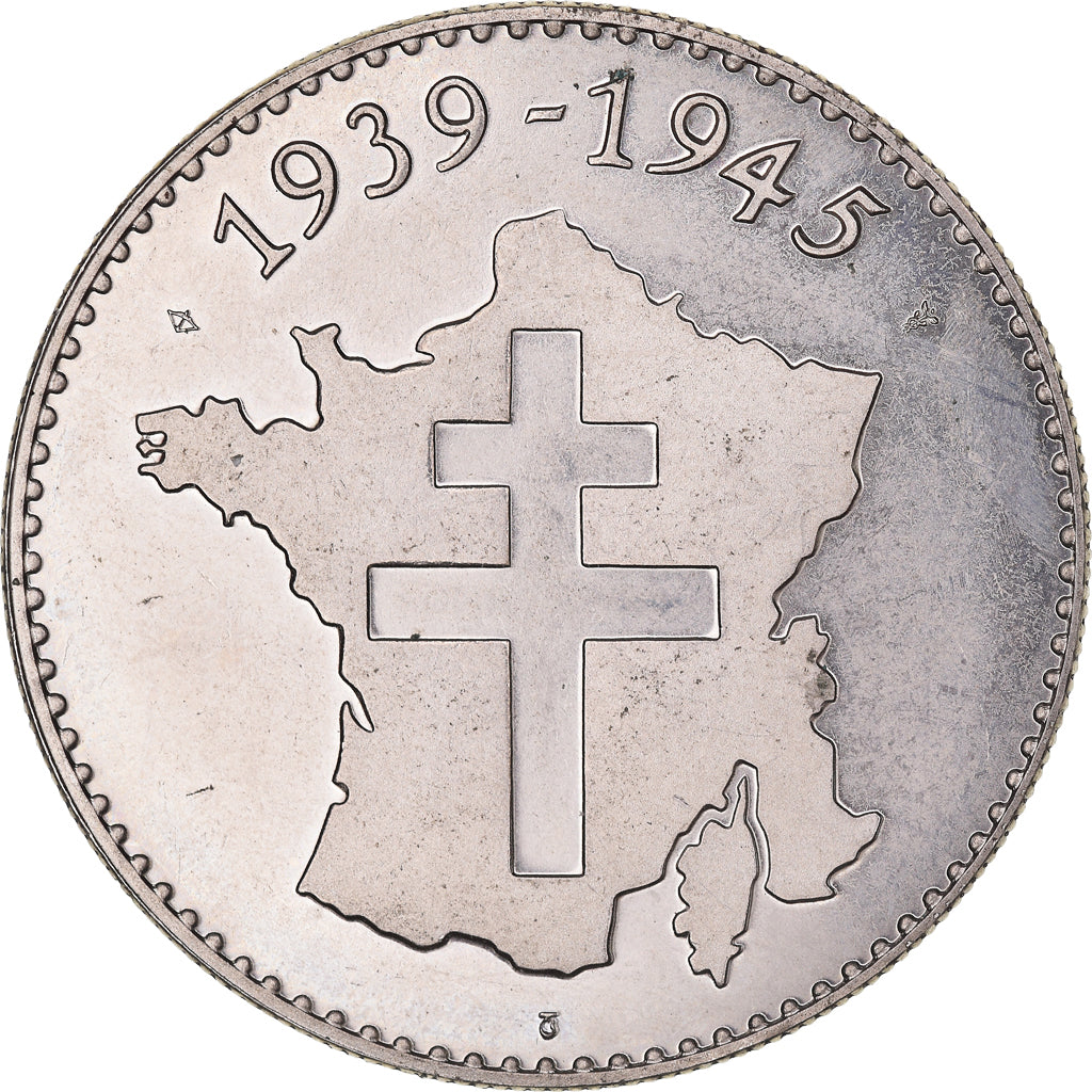 Francia, medaglia, GENERAL LECLERC, Seconde Guerre Mondiale, Paris Libéré, 25