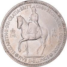 Monnaie, Grande-Bretagne, Elizabeth II, Crown, 1953, TTB+, Cupro-nickel, KM:894