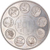 France, Medal, Ecu Europa, Europe Assise, 1980, Rodier, MS(65-70), Copper-nickel